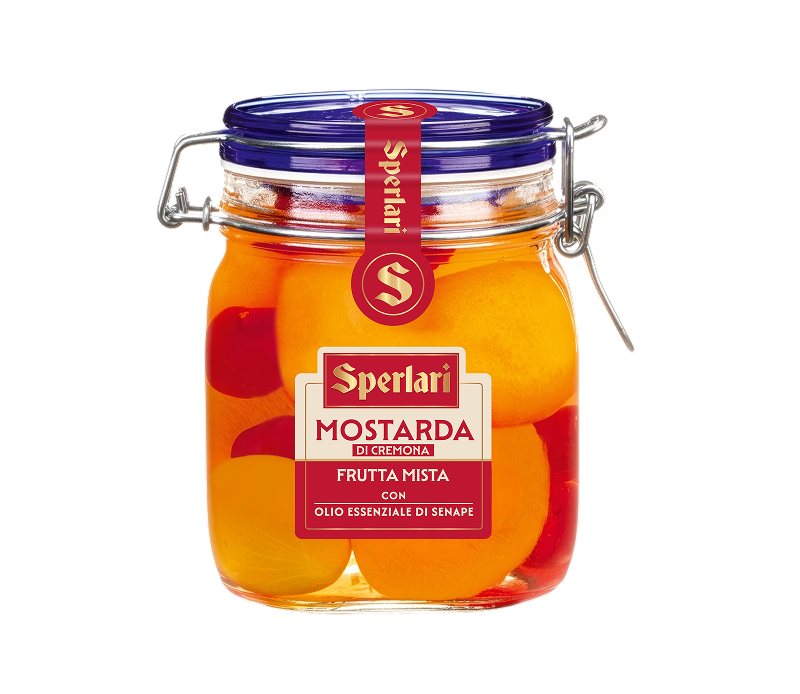 Un nuovo look per la Mostarda Sperlari, che rinnova la sua immagine senza rinunciare alla tradizione. La ricetta si arricchisce di olio essenziale di senape, mentre un nuovo ricettario propone abbinamenti inediti, dai classici con formaggi, carni e bolliti a combinazioni più originali.