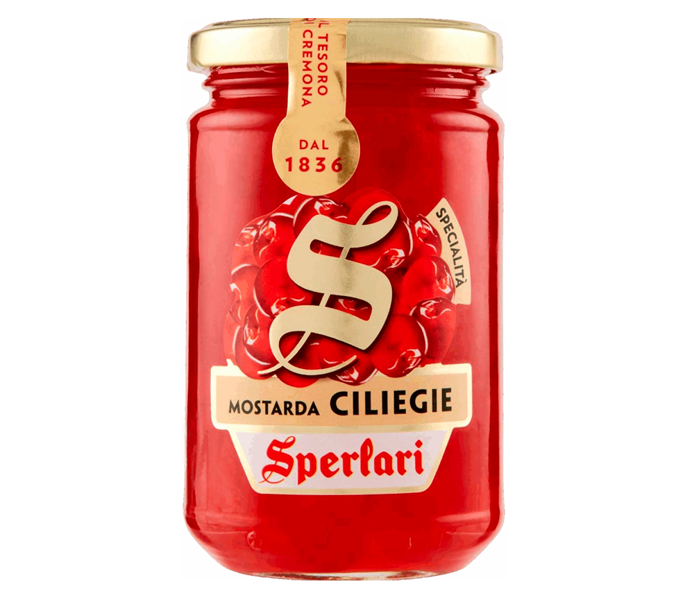 Ispirata alla tradizione, la Mostarda Sperlari è lavorata con cura e disponibile in diverse varianti e formati: dalle confezioni iconiche come la Lattina Liberty e il Vaso Ermetico, fino alle versioni monofrutto e alle ricette ispirate ai grandi classici. Sono perfette per accompagnare formaggi, carni e piatti delle feste. Ottima anche in abbinamenti creativi, per dare un tocco originale ad antipasti e aperitivi.