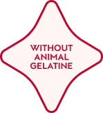 Ingredients: sugar, glucose syrup, coconut oil, modified starch, peach nectar 2% (peach puree 1%, water, sugar), orange nectar 2% (orange puree 1%, water, sugar), lemon nectar 2% (lemon puree 1%, water, sugar), strawberry nectar 2% (strawberry puree 1%, water, sugar), acidifier (citric acid), emulsifiers (mono- and diglycerides of fatty acids), natural flavors, coloring (paprika extract), concentrated black carrot juice.