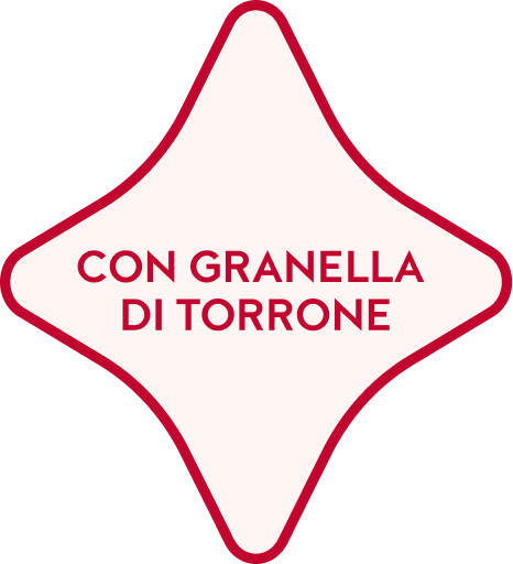 Ingredienti dell’uovo: cioccolato fondente , granella di torrone 20% (nocciole,